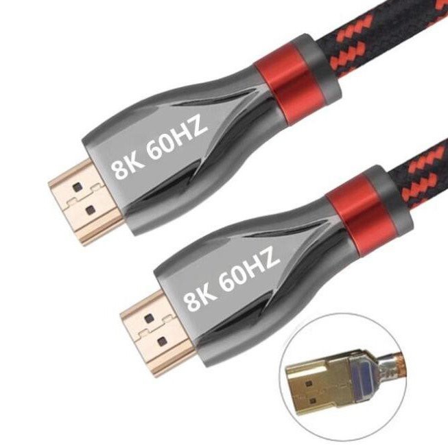 Kabel HDMI Kecepatan Ultra Tinggi 8K 48G