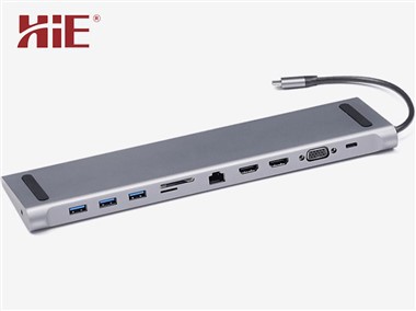 USB-C 11-di-1 Stasiun Dok
