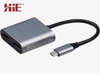 Adaptor USB-C Ke Duo-HDMI